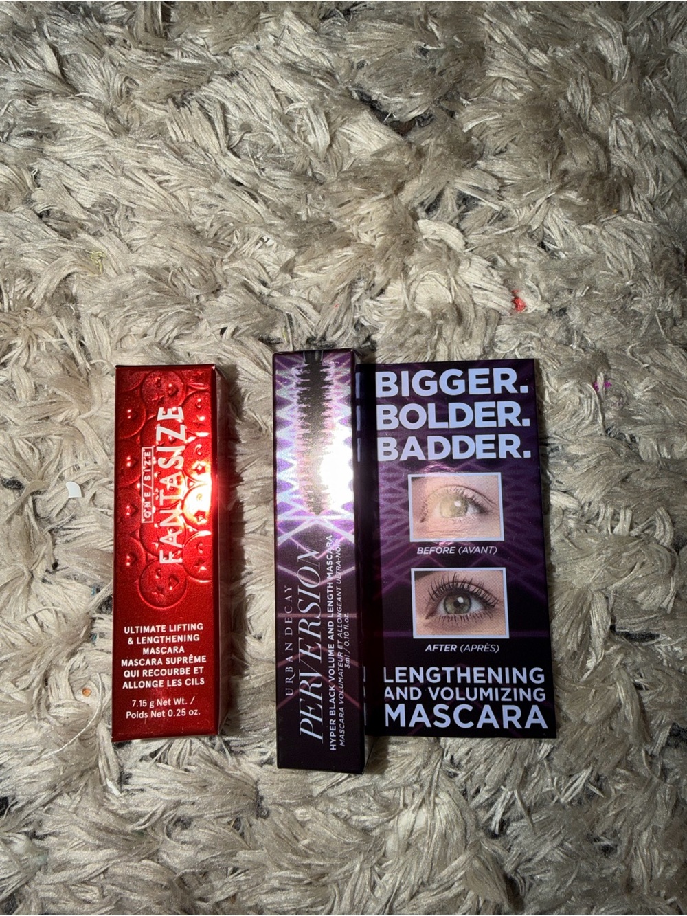 ONE/SIZE Bigger. Bolder. Badder. Mascara - Black & Urban Decay Perversion Minis